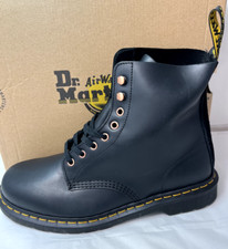 DR MARTENS 1460 PASCAL  BOOTS BLACK UK SIZE 10 EU 45 SOAPSTONE BLACK 25359001