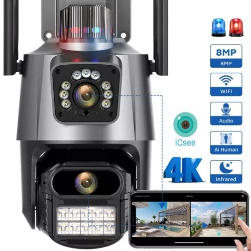 8mp wireless camera wifi - ip,