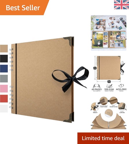 Scrapbook with metal corners - corners,