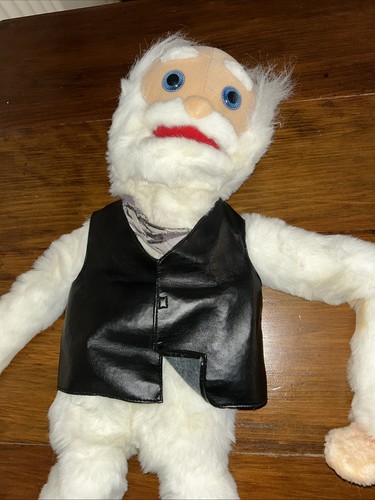 Old man ventriloquist puppet - old,