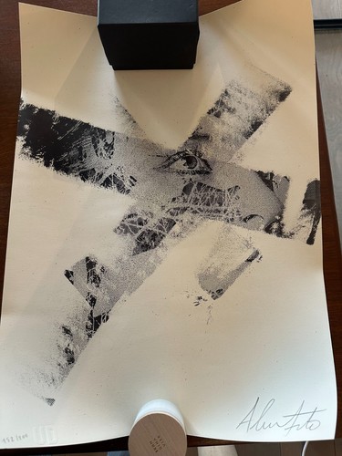 Vhils limited edition print - limited,