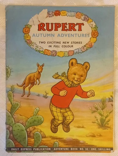 1958 rupert bear - bear, adventure