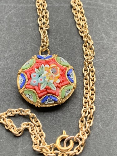 Vintage italian micro mosaic - vintage,
