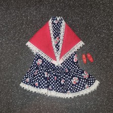Pippa Doll Dress HTF shawl and