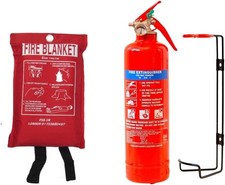 1 KG ABC POWDER FIRE EXTINGUISHER HOME CAR KITCHEN WORKSHOPS CE MARKED