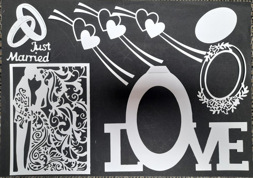 Wedding pack die cuts - pack,