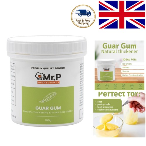 Odourless 100g guar gum powder - odourless,