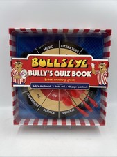 Bullseye Bully’s Quiz Book Magnetic Dartboard 3 Darts - New & Sealed