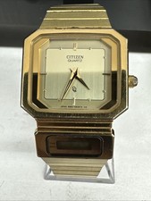 Vintage Citizen Ana Digi LCD Digital Watch