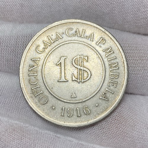 1916 chile peso trade token - 1916,