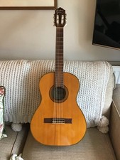Kimbara classical guitar. Made in Japan.