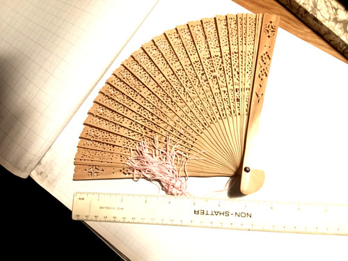 Delicate fan for lady - delicate,