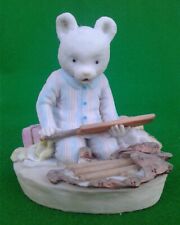 ARDEN SCULPTURES “RUPERT OPENING A CRICKET BAT PRESENT” - 75th ANNIVERSARY 1995