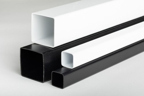 Plastic square tubes pvc - plastic, tubes,