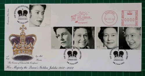 2002 golden jubilee fdc - 2002,