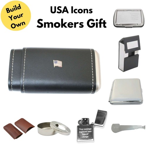 Usa icons smoking cigarette - usa,