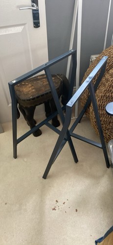 Desk top and - trestle, legs