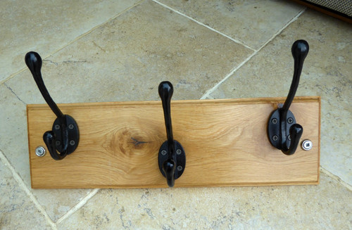 Solid oak vintage coat - vintage, rack