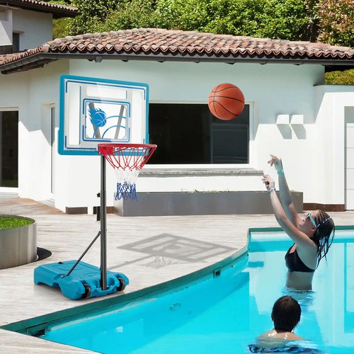 Swimming pool basketball hoop - pool,
