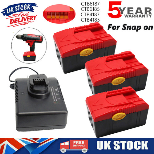 For snap 18v 4ah - on, battery