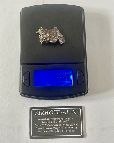 Sikhote alin gram - 4.3, iron