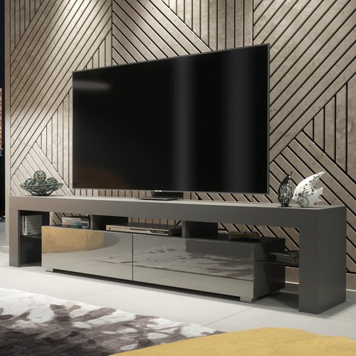 Modern 200cm unit grey - i,