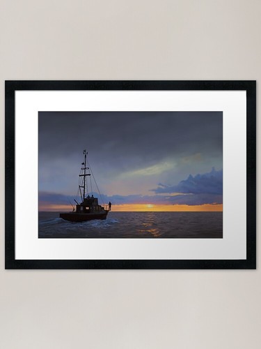 Jaws the orca framed - -,