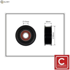 TENSIONER PULLEY VRIBBED BELT