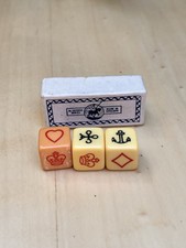 Vintage Dice Crown And Anchor Set St George Series In Original Box Made England