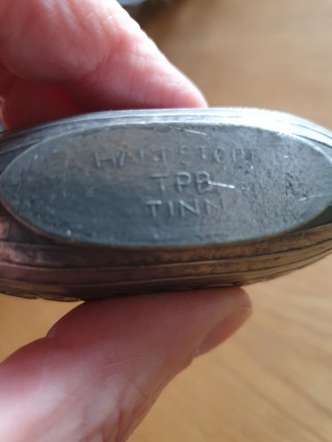 Vintage pewter handstopt tinn - vintage,