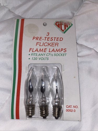 Vintage flicker flame lot - flame, of