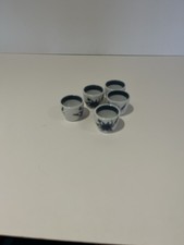 5 Vintage Egg Cups Myott