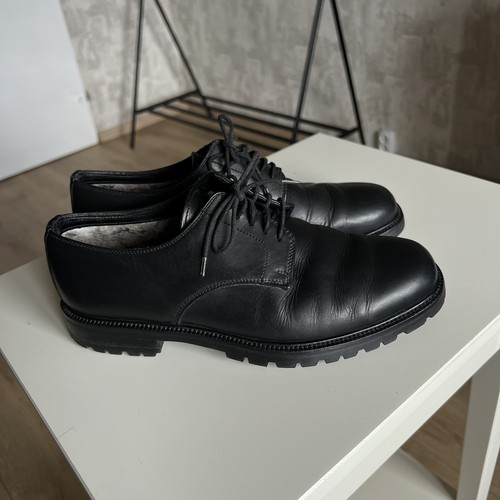 Bally black leather derby - bally,