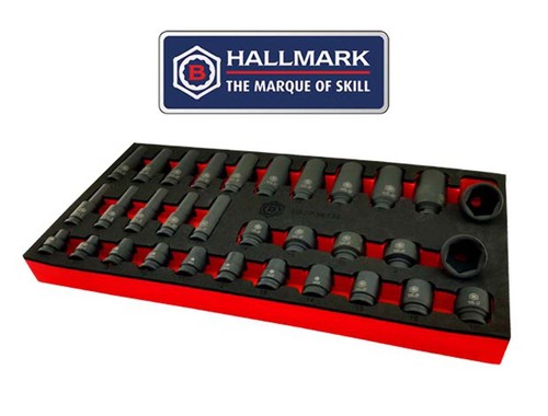 32pc impact socket set - 3/8",