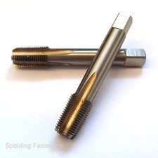 NPT National Pipe Thread Taps British Made Quality Tap 1st & 2nd Or Set 1/8 - 2"