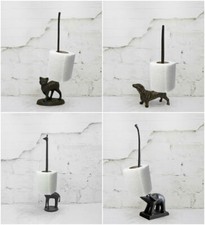 Cast Iron Animal Toilet Roll