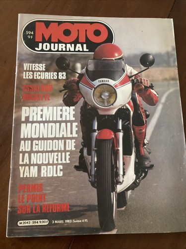 Motorcycle magazine 1983 - motorcycle,