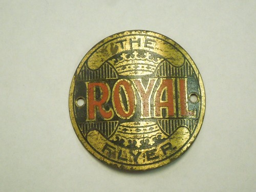 Vintage the royal flyer - the, logo