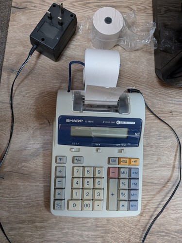 Vintage sharp 1801e - sharp, el-1801e