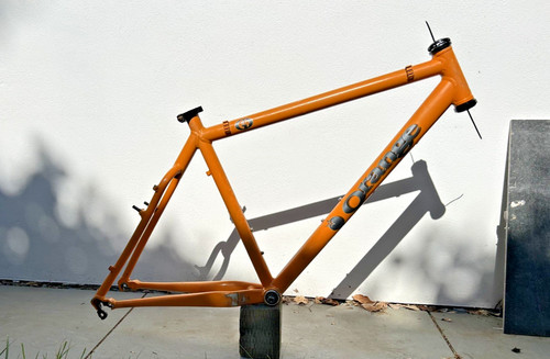 Orange hardtail frame - orange, 26"