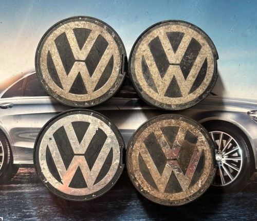 Four volkswagen wheel center - four,
