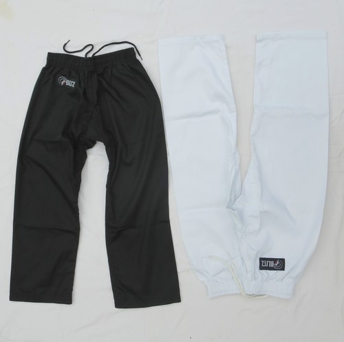 Trousers plain black or - plain,