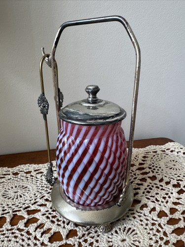 Antique victorian cranberry - antique,