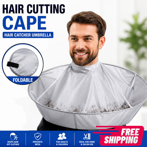 Hair cutting cloak umbrella - hair,