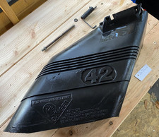 Used 1999 Rally RE145H42  Lawn Tractor 42 inch Grass deflector Shield 130968X428