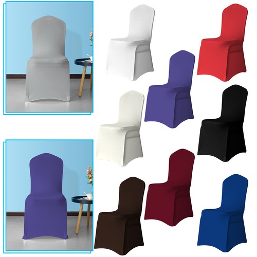 Flat front spandex - front, chair