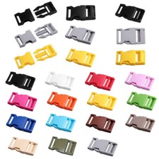 25mm Webbing Strap Plastic Release Buckles Side Quick Clasp Cord Clip Safe Bag