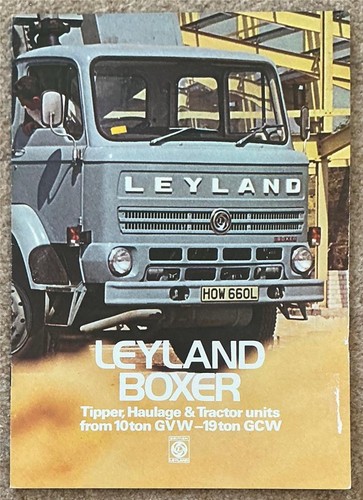 Leyland boxer commercial sales - boxer,