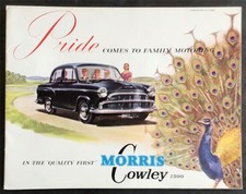 MORRIS COWLEY 1500 Car Sales