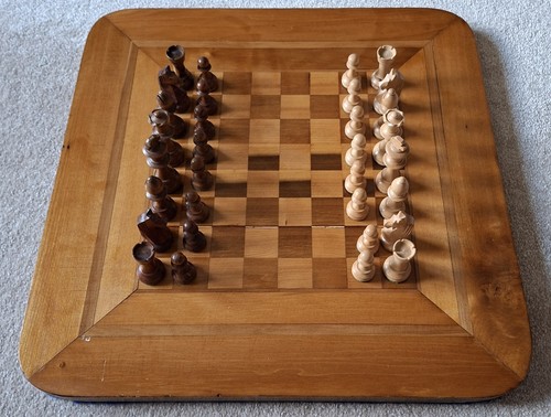 Vintage john jaques chess - vintage,